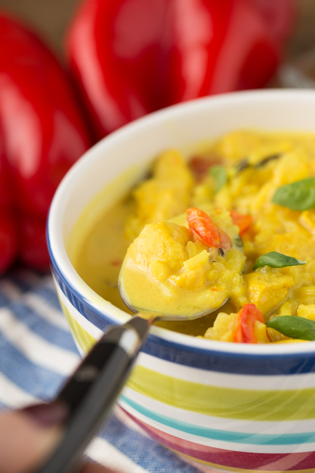 Immune-Boosting Chicken Turmeric Soup with wild rice