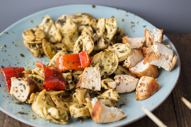 How to make Chicken Pesto Kebabs