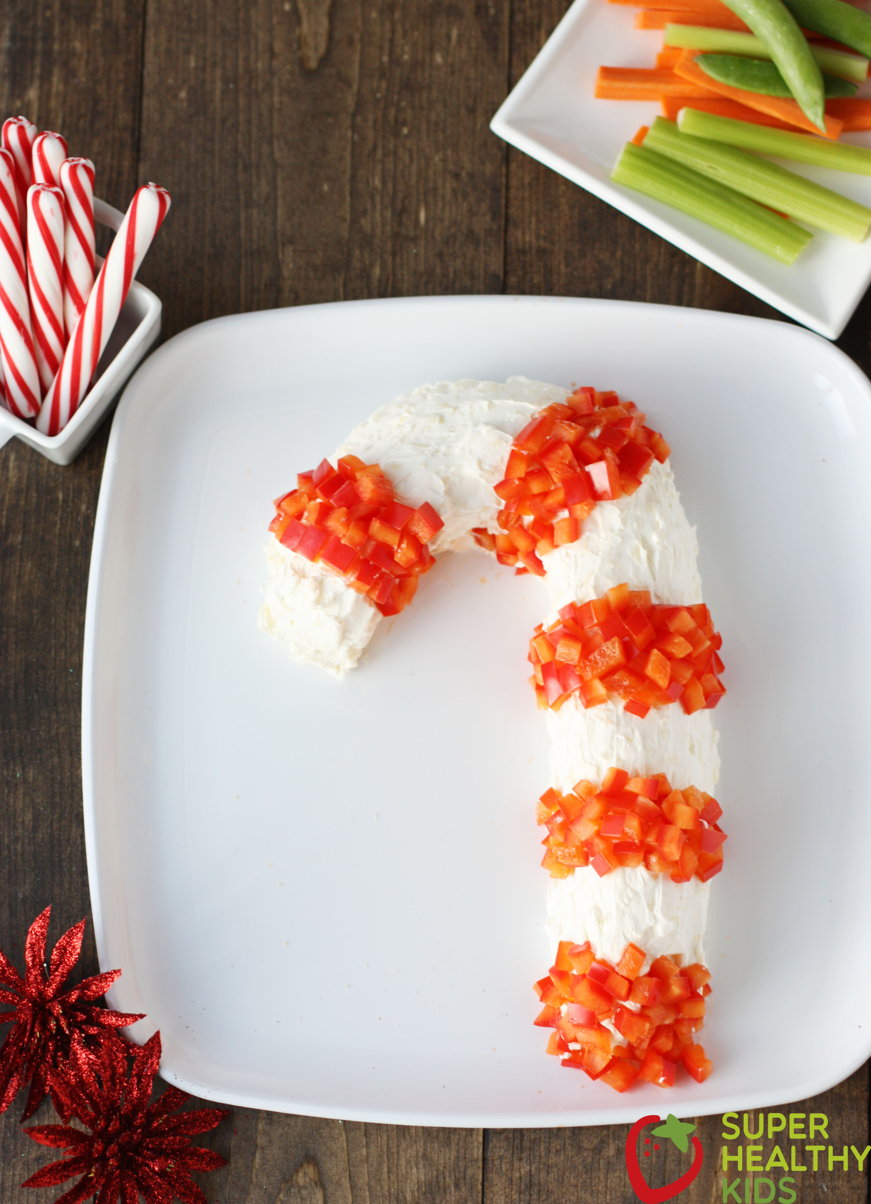 Festive Holiday Cheese Ball for Kids | Healthy Ideas for Kids