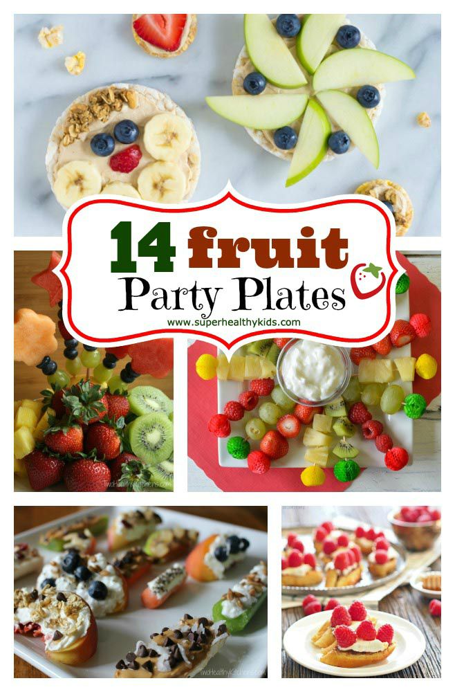 14 Fruit Party Plates Healthy Ideas for Kids