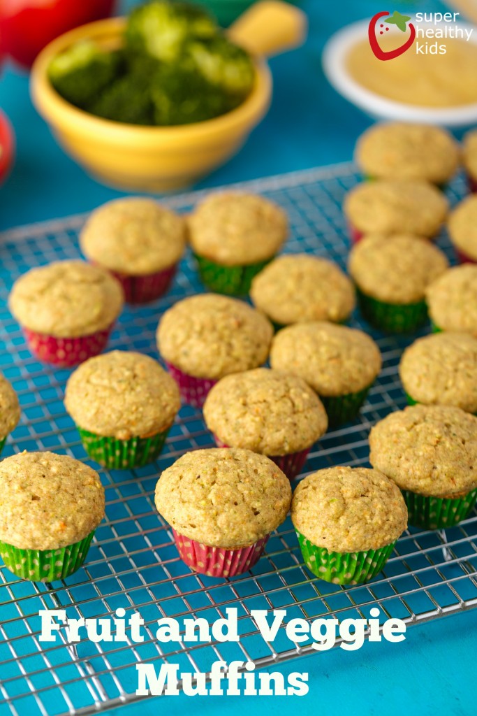 Power Packed Fruit and Veggie Muffin Recipe for Picky Eaters