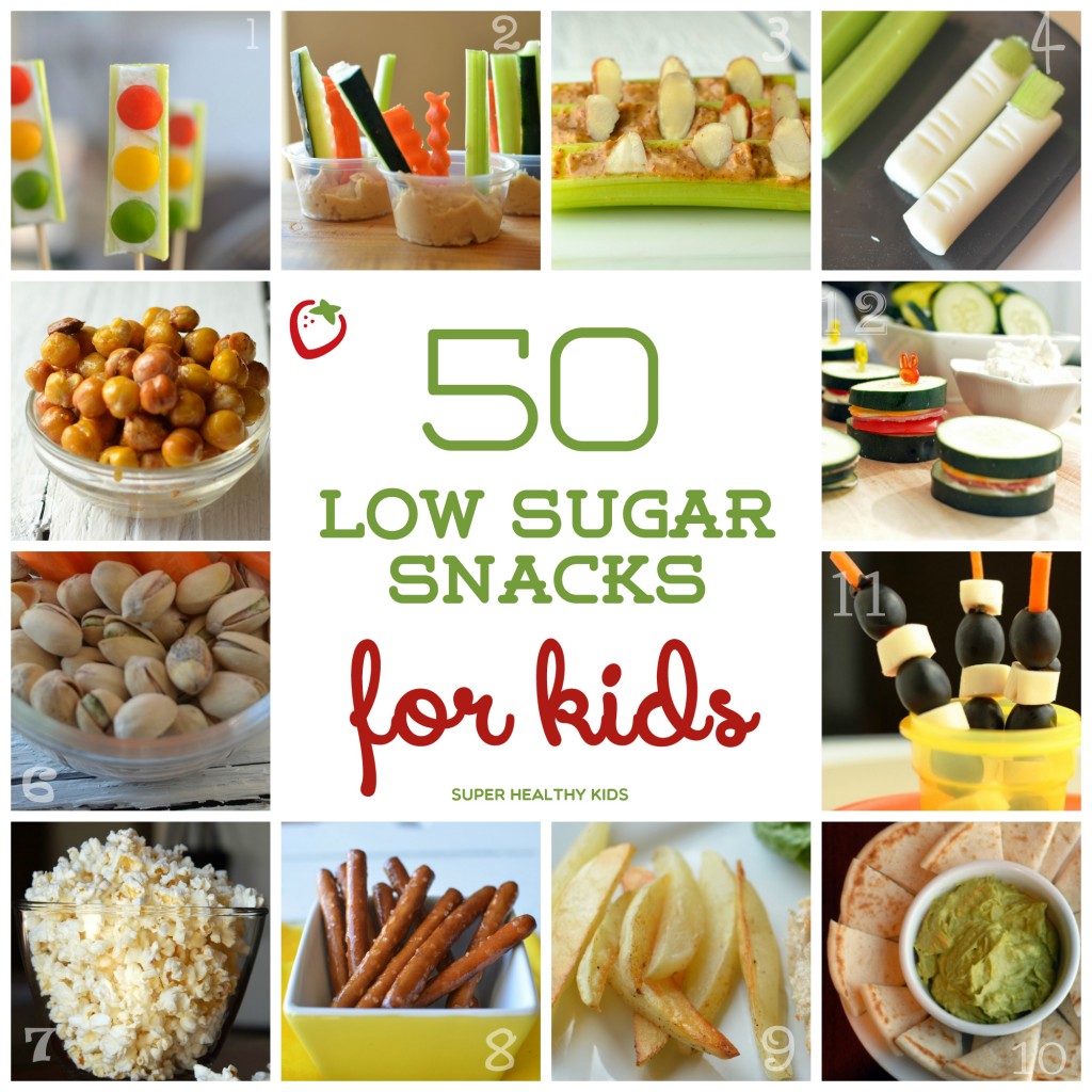 50 Low Sugar Snacks for Kids | Healthy Ideas for Kids