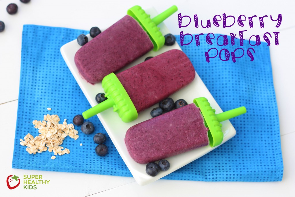 Top 10 Ice Pop Molds for Fruit and Veggie Pops. Delicious Blueberry Breakfast Pops!