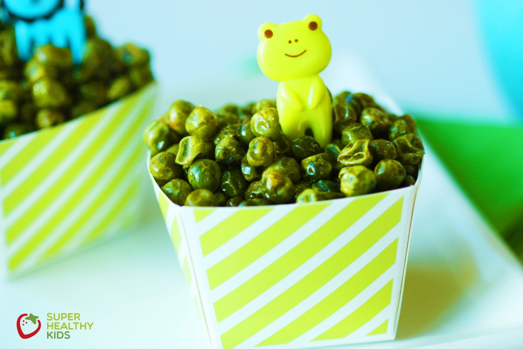 Crunchy Roasted Green Peas Crunchy Roasted Green Peas. Crunchy snack for toddlers!