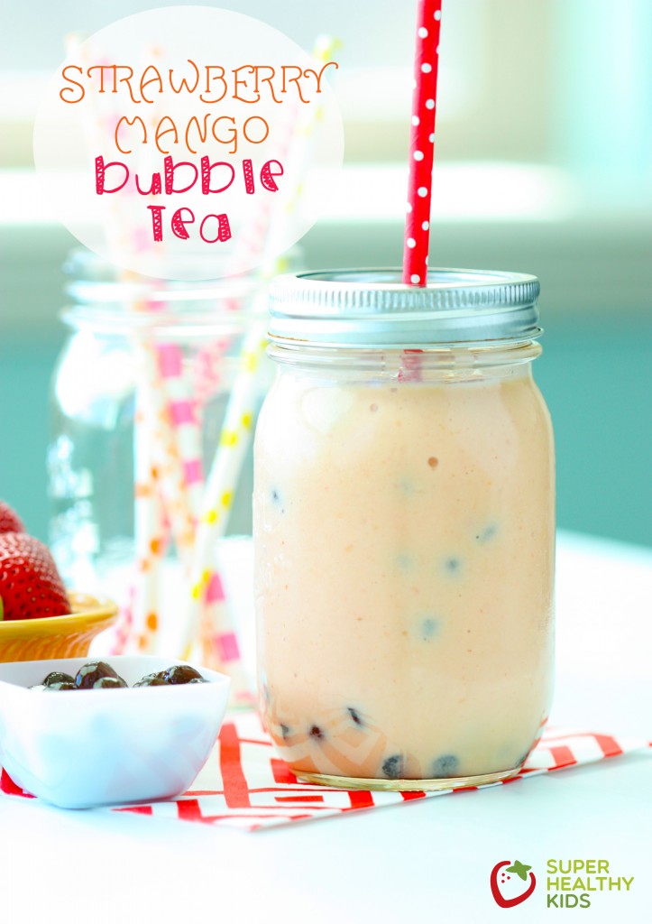 Strawberry Mango Bubble Tea Recipe