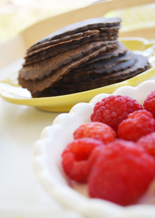Whole Grain Mini Chocolate Crepes Recipe Whole Grain Mini Chocolate Crepes. If your kids like chocolate, you can serve it up for breakfast!