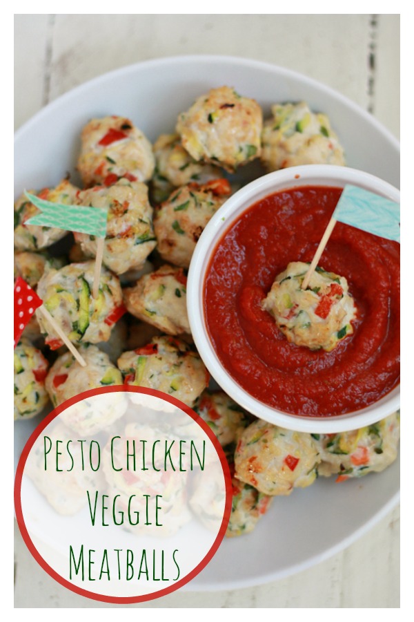 Pesto Chicken Veggie Meatballs Recipe Healthy Ideas for Kids