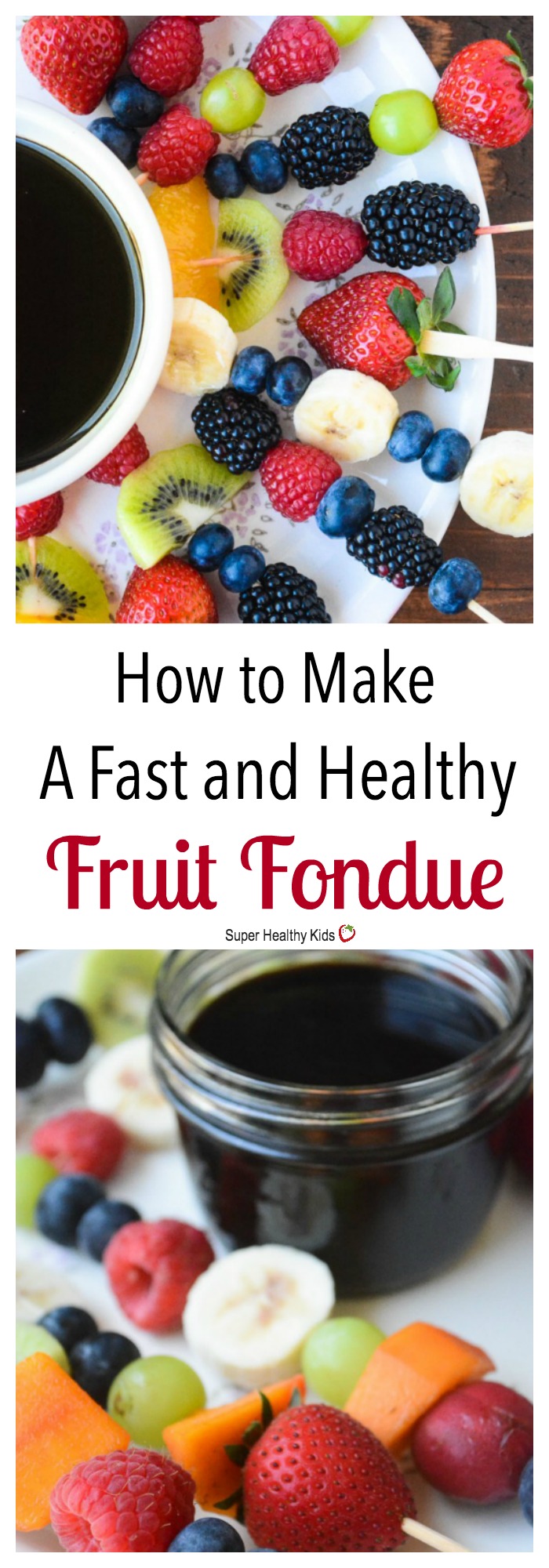 How to Make a Fast and Healthy Fruit Fondue Healthy Ideas for Kids