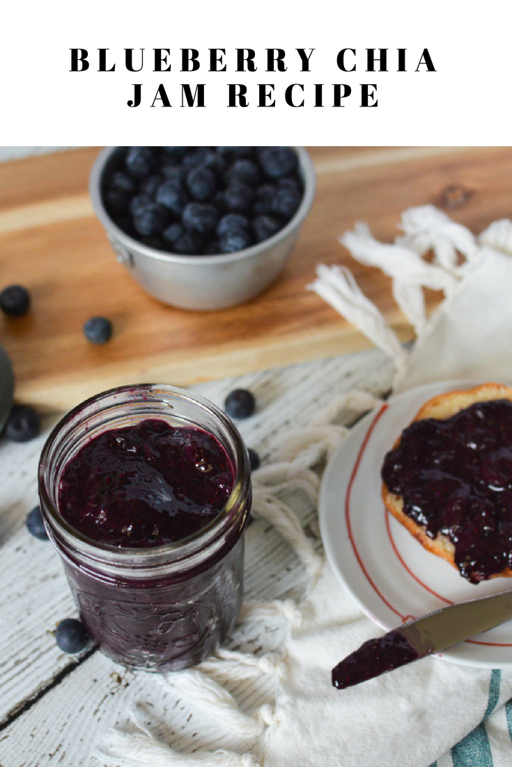 This preservative & refined sugar free blueberry chia jam recipe is easy to make, comes together in 20 minutes & will make you swear off the store bought kind. Blueberry Chia Jam Recipe