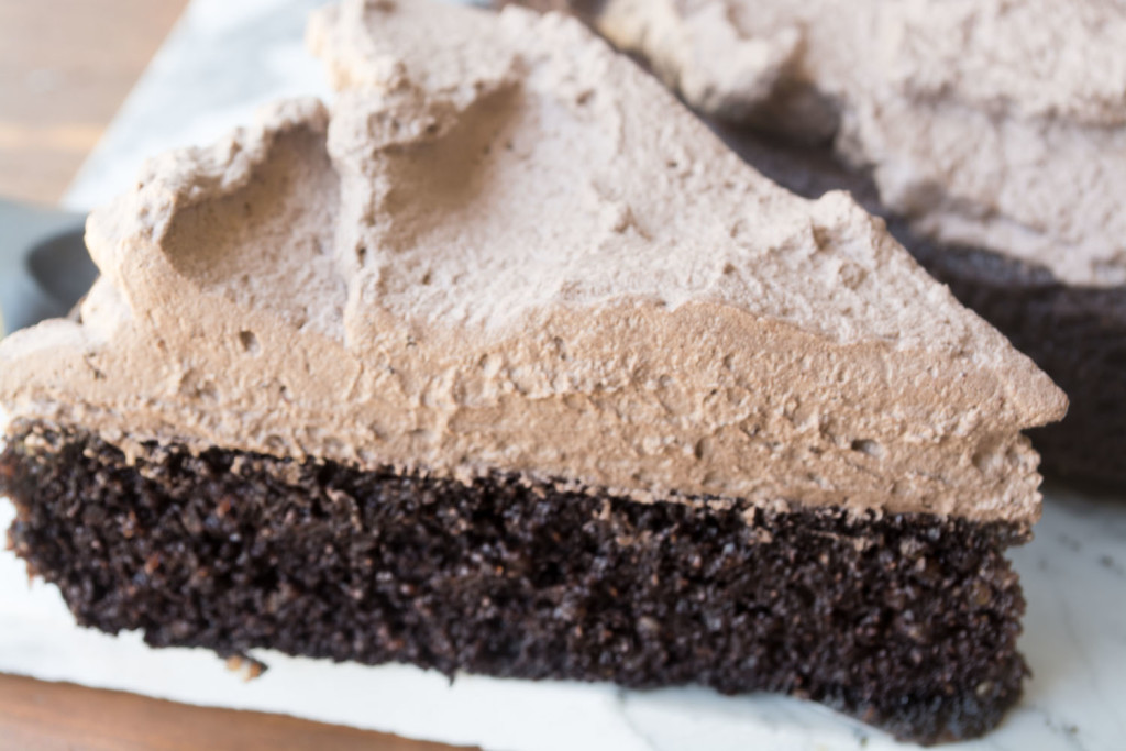 Quinoa Chocolate Cake Fluffy Chocolate Cake made healthier with a secret ingredient! www.superhealthykids.com