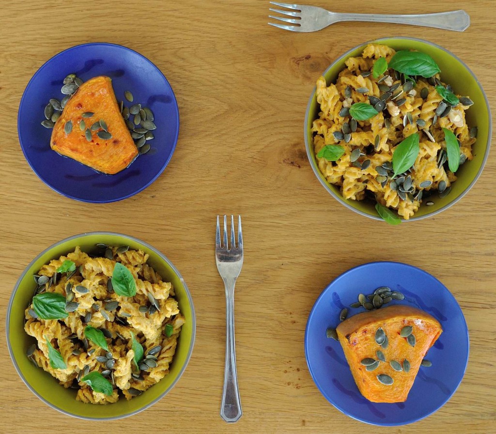 Creamy Pumpkin Cashew Pasta Recipe Creamy Cashew Pumpkin Pasta. If you have leftover pumpkin, make this recipe! www.superhealthykids.com