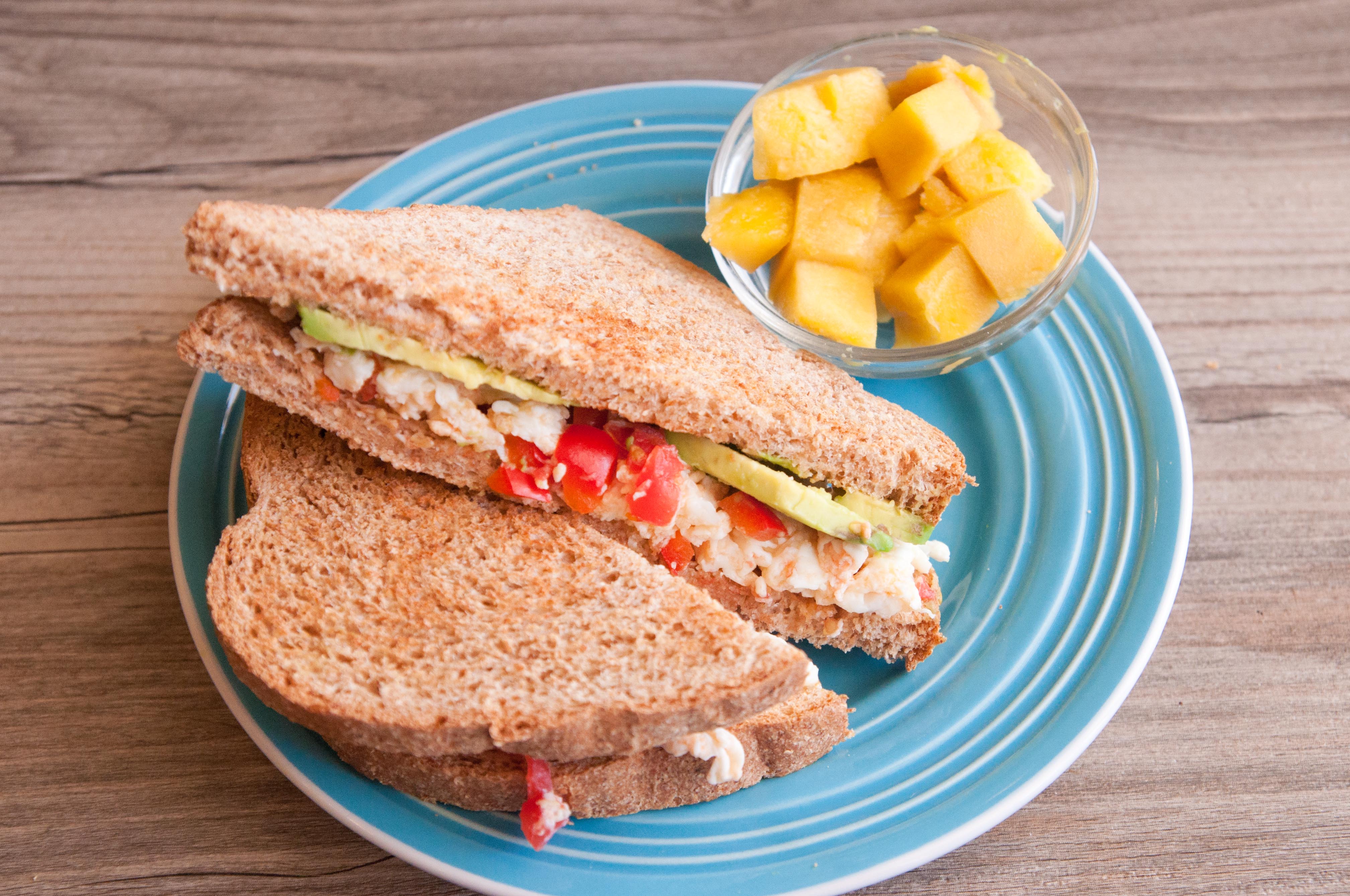 Egg and Avocado Sandwich | Super Healthy Kids