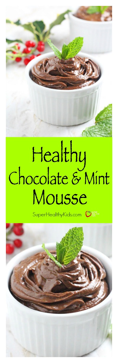 Healthy Chocolate & Mint Mousse | Healthy Ideas for Kids