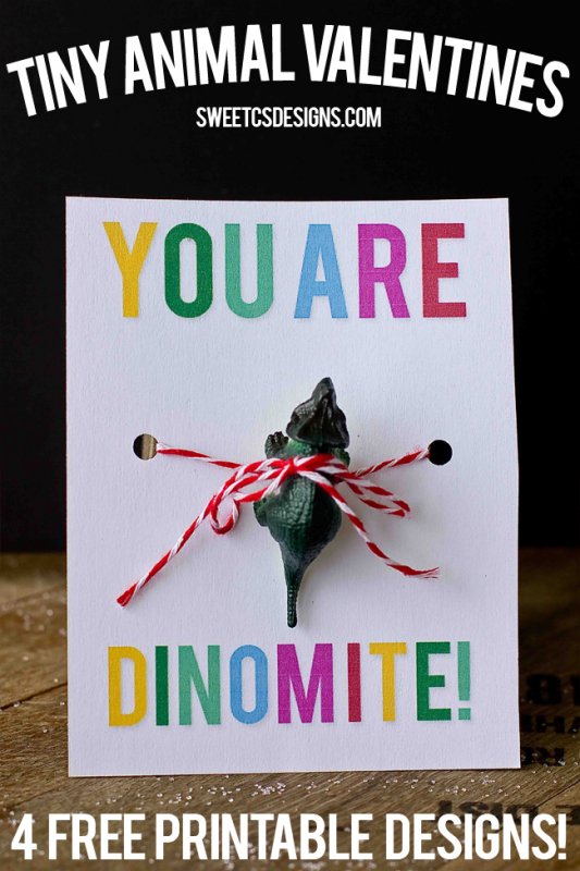 You Are Dinomite 12 Fun Kid Friendly Candy Free Valentine Ideas. Sick of all the candy that surrounds Valentine's Day? Send your kiddo to school with one of these candy free treats this year!