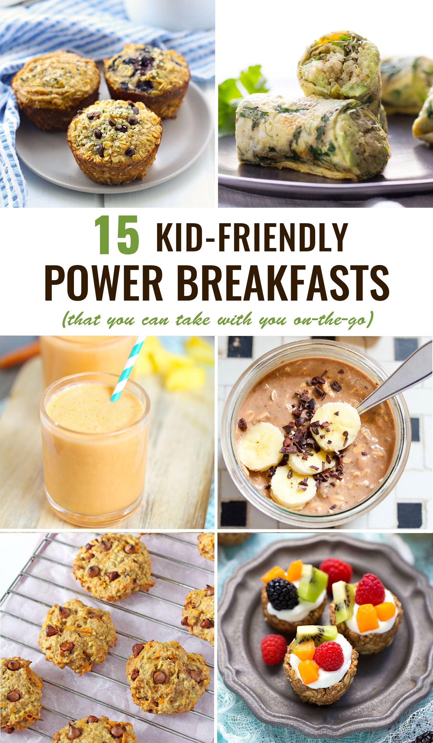 Kid-Friendly Power Breakfasts To Go | Healthy Ideas for Kids