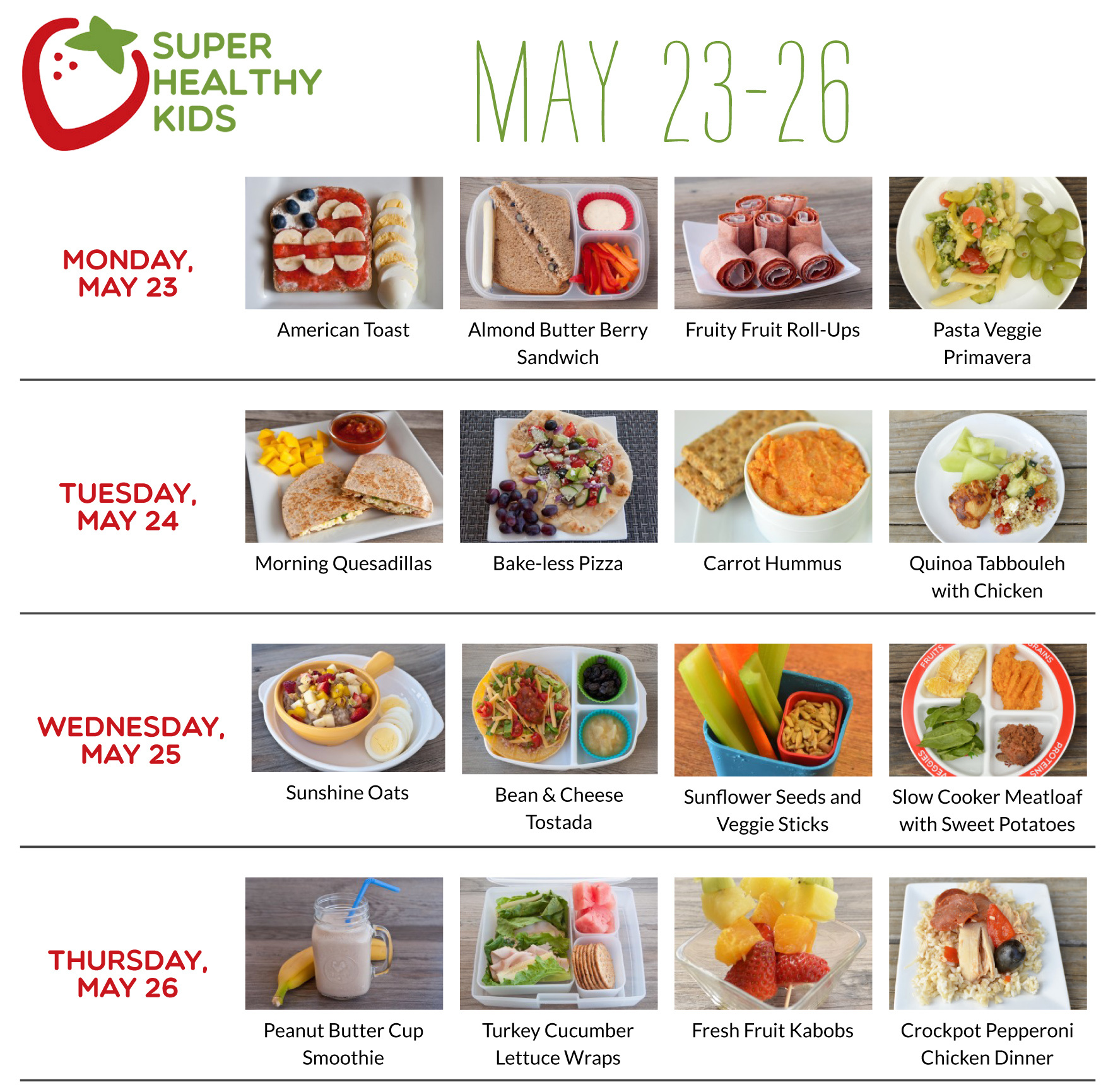 May 23-29 | Super Healthy Kids