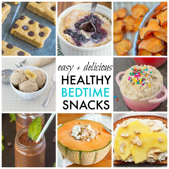 10 Quick, Easy and Healthy Bedtime Snack Ideas | Healthy Ideas for Kids