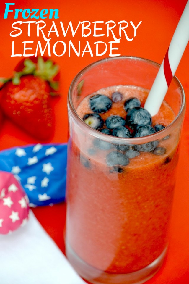 Celebrate summer with this festive frozen strawberry lemonade. Real fruit. Beautiful color. Bursting with flavor. Celebrate summer with this festive frozen strawberry lemonade. Real fruit. Beautiful color. Bursting with flavor. www.superhealthykids.com