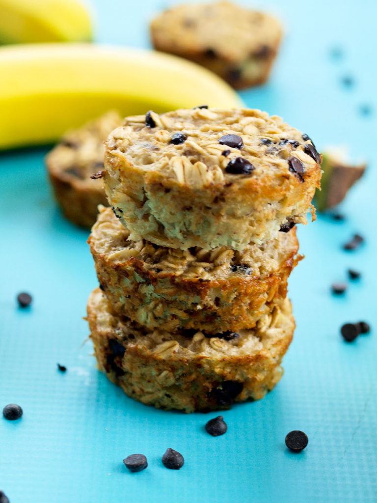 Banana Chocolate Chips Muffin Cups 18+ Healthy and Delicious Recipes You Can Make in a Muffin Tin. From portable meals to desserts to a balanced meal in a one cup, kids will love these recipes you can make in a muffin tin!