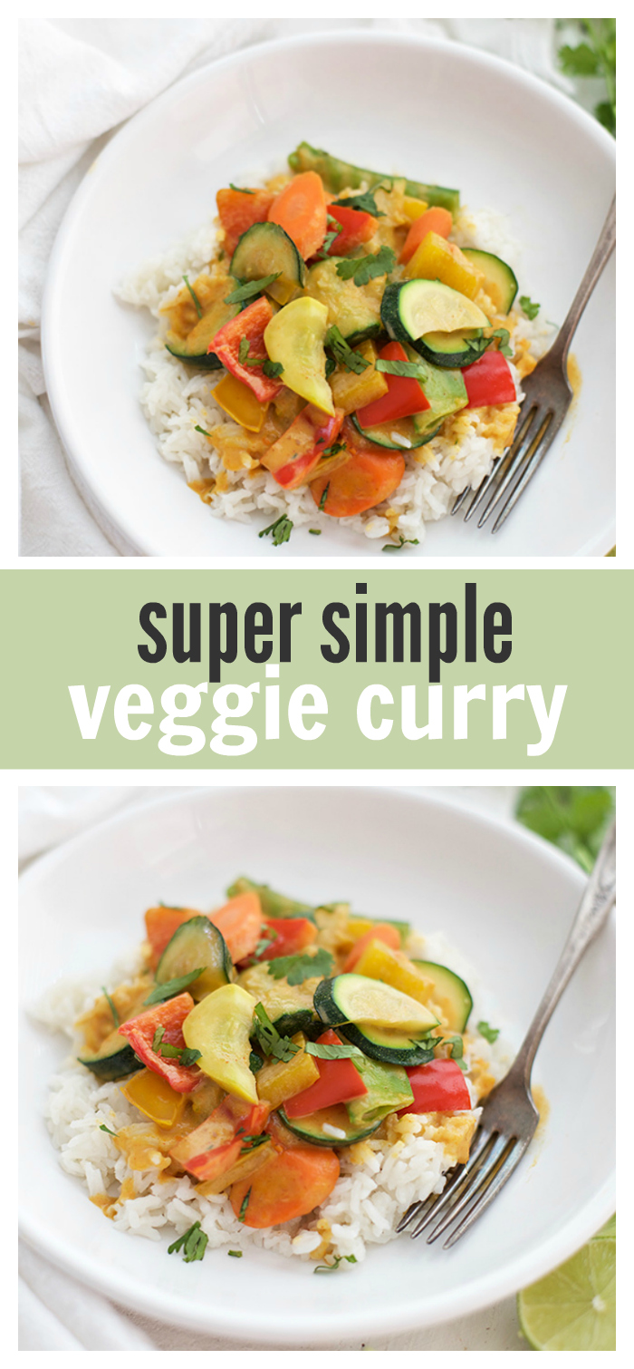 We love this 20-minute Veggie Curry. Delicious, not too spicy, and perfect for the whole family. We love this 20-minute Veggie Curry. Delicious, not too spicy, and perfect for the whole family.