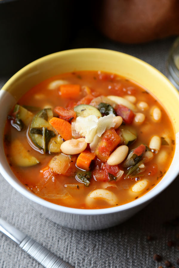 Hearty Tuscan soup Is Pasta a Health Food?