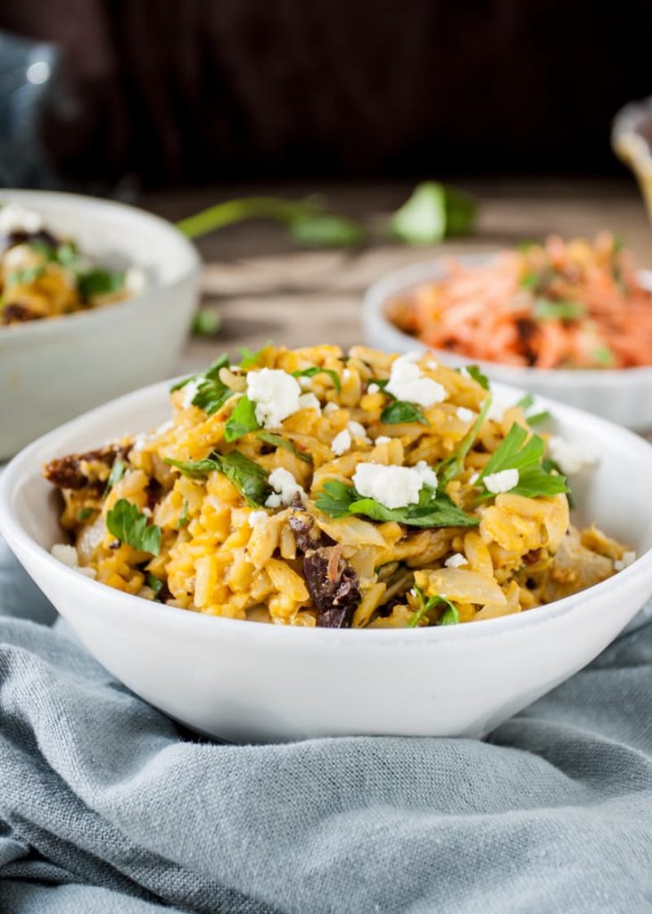 One pot orzo pasta with feta, olives, and artichokes Is Pasta A Health Food?