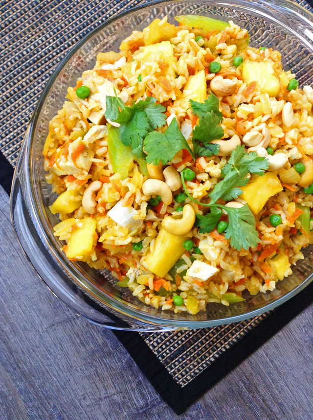 Pineapple Fried Brown Rice | Healthy Ideas for Kids