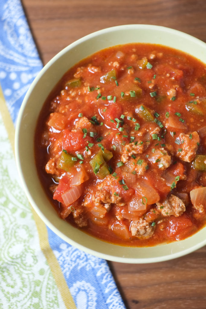 Turkey Chili Potatoes Recipe Turkey Chili Potatoes. A great recipe for a filling, healthy potato dinner.