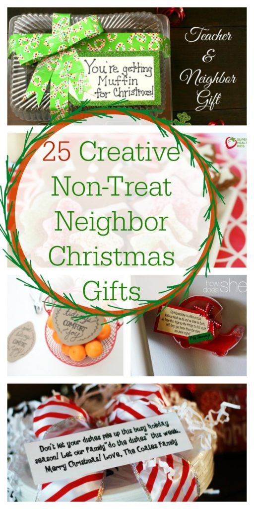 25 Creative Non-Treat Neighbor Christmas Gifts | Healthy Ideas for Kids