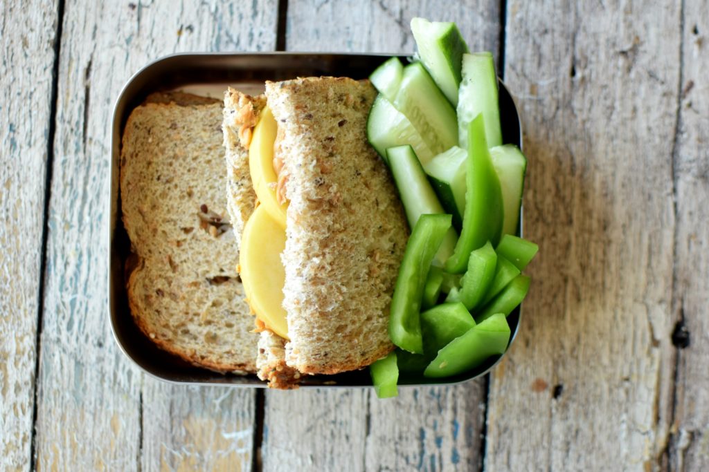 Peanut Butter and Apple Sandwiches with Cucumbers Super Healthy Kids