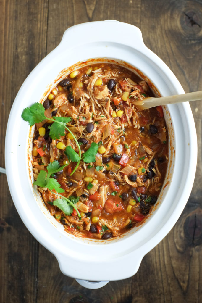 Slow Cooker Chicken Enchilada Bowls Slow Cooker Chicken Enchilada Bowls | Super Healthy Kids | Food and Drink