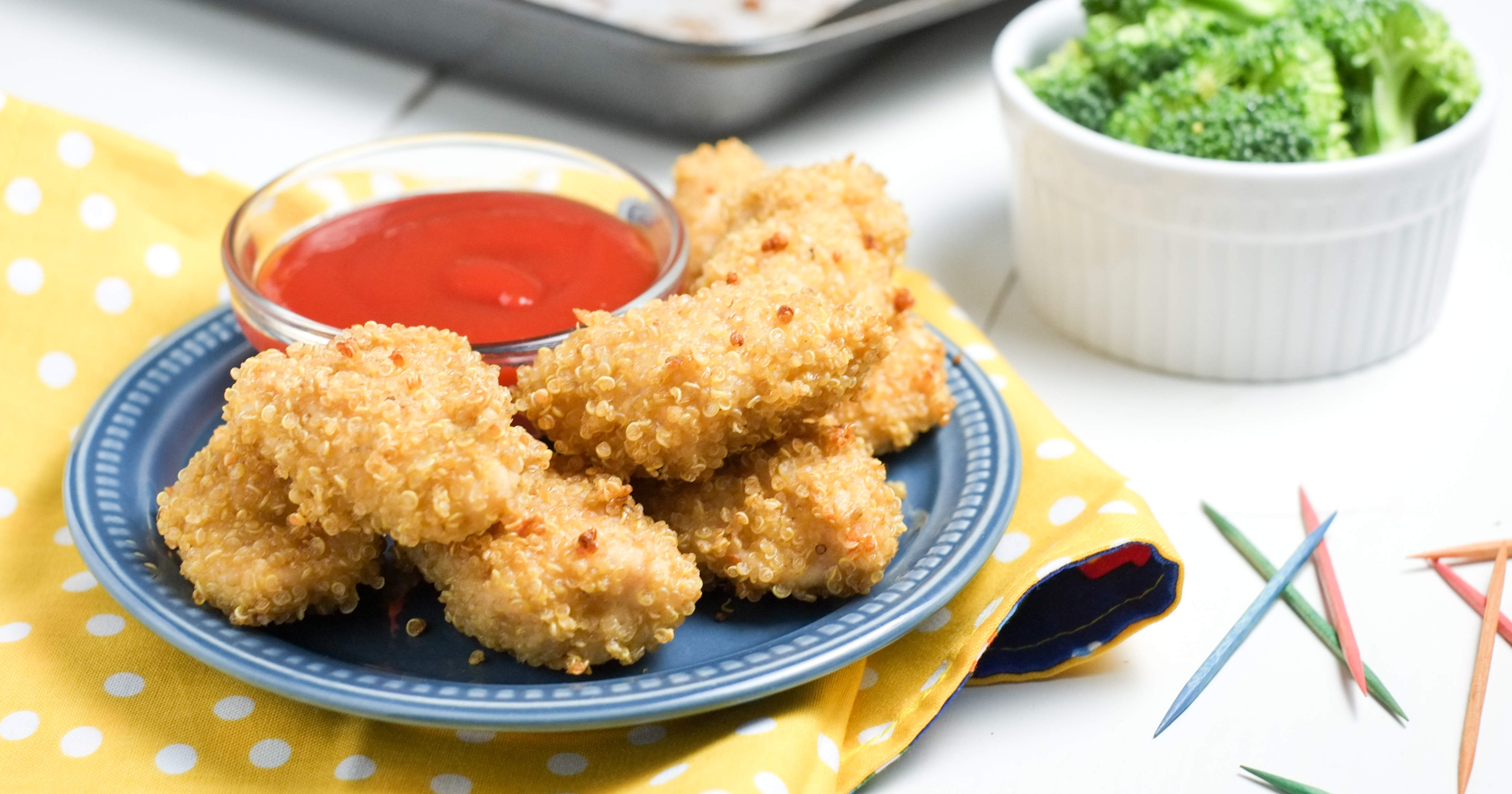 Quinoa Coated Chicken Nuggets Recipe  Healthy Ideas for Kids
