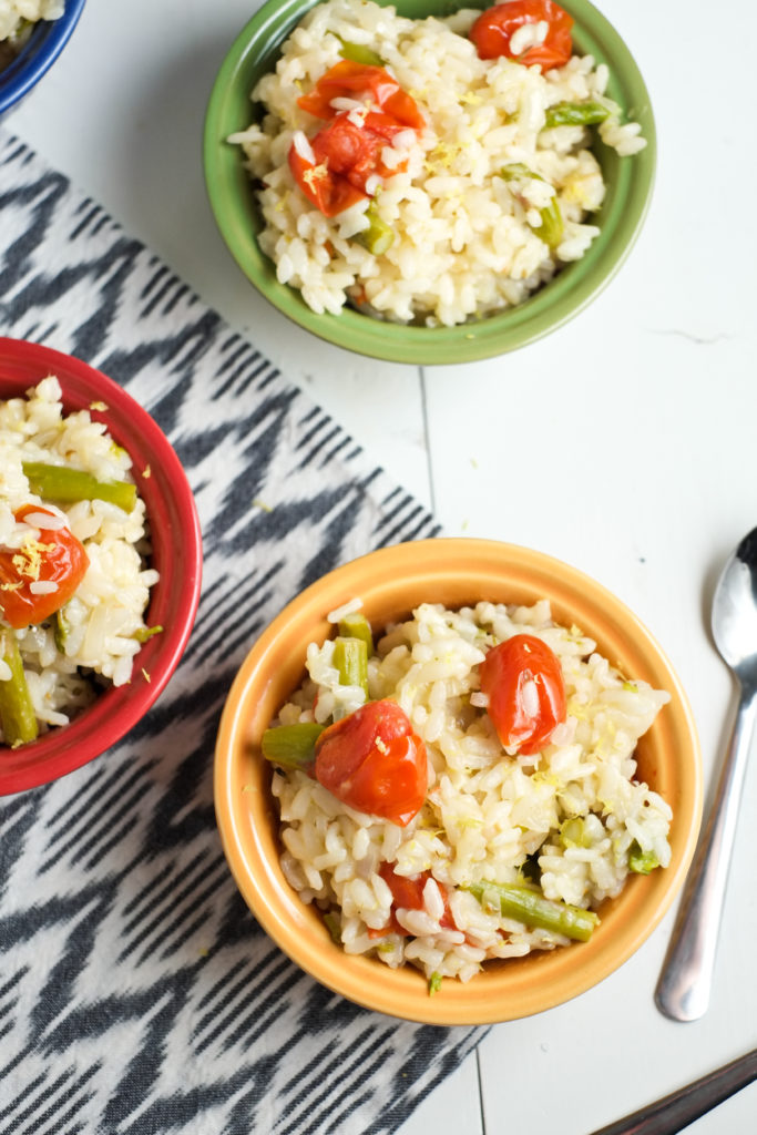 Cheesy Instant Pot Risotto with Spring Veggies | Super Healthy Kids | Food and Drink