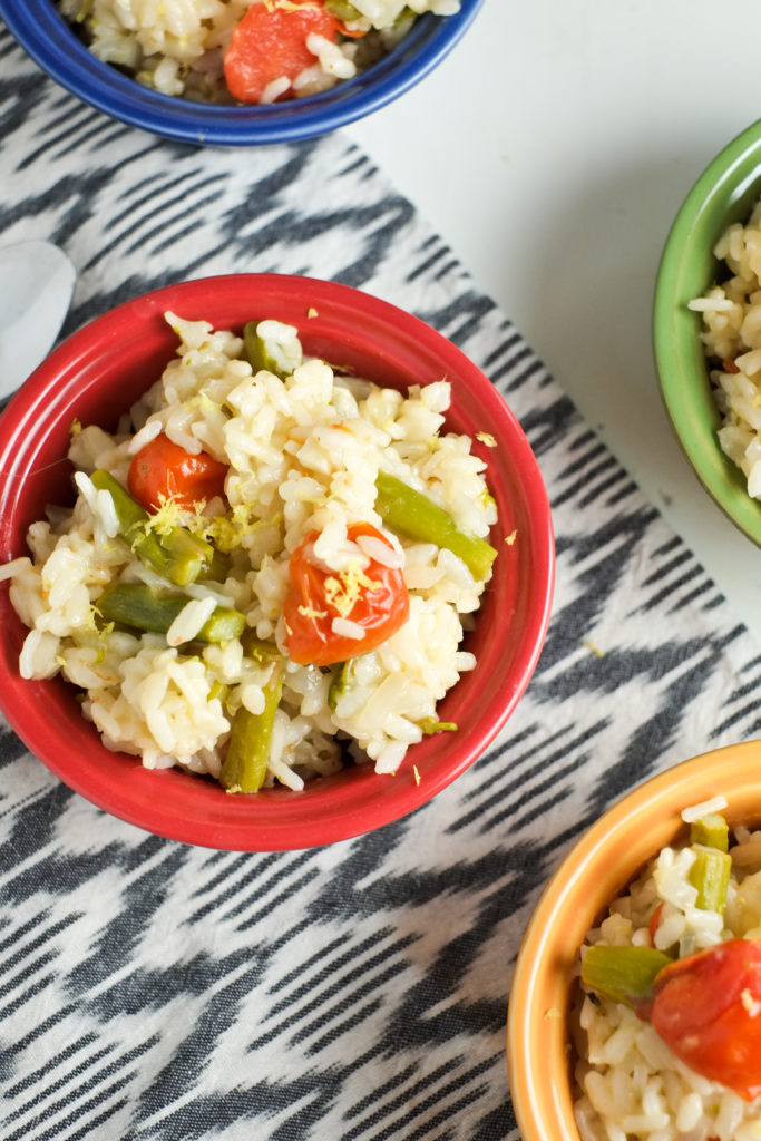 Cheesy Instant Pot Risotto with Spring Veggies | Super Healthy Kids | Food and Drink