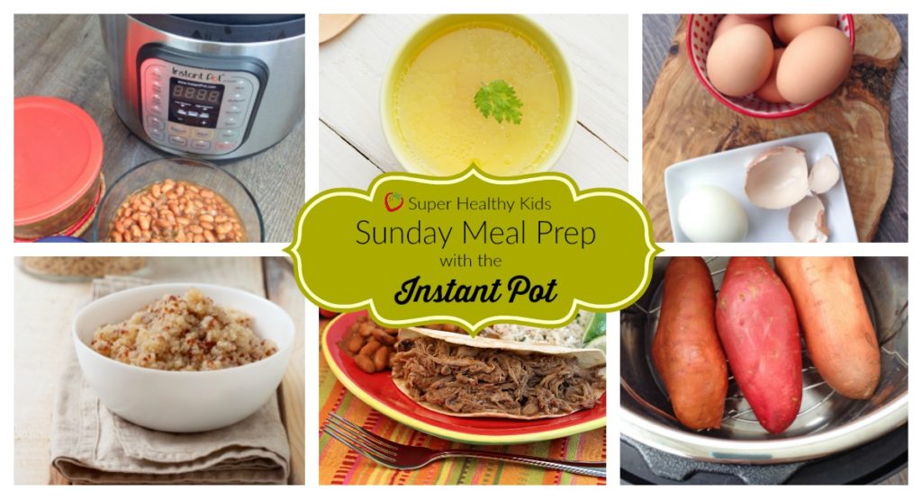 Sunday Meal Prep Instant Pot