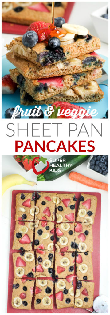 Fruit & Veggie Sheet Pan Pancakes Recipe  Healthy Ideas 