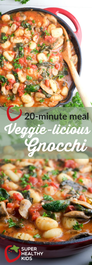 Weeknight Veggie Gnocchi Recipe | Super Healthy Kids | Food and Drink
