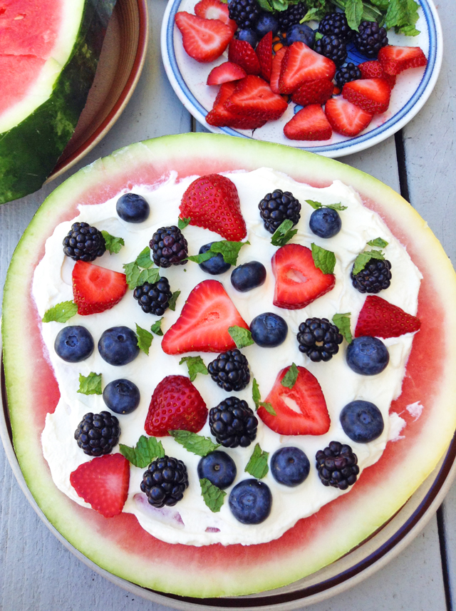 Watermelon Fruit Pizza | Healthy Ideas for Kids