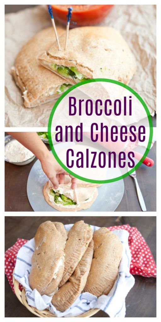 Broccoli and Cheese Calzones