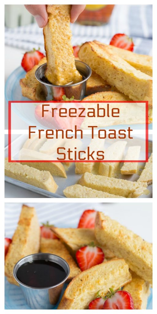 Freezable French Toast Sticks Healthy Ideas for Kids