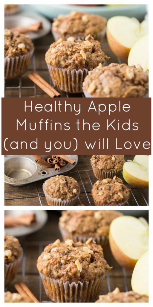 Healthy Apple Muffins the Kids (and you) will Love