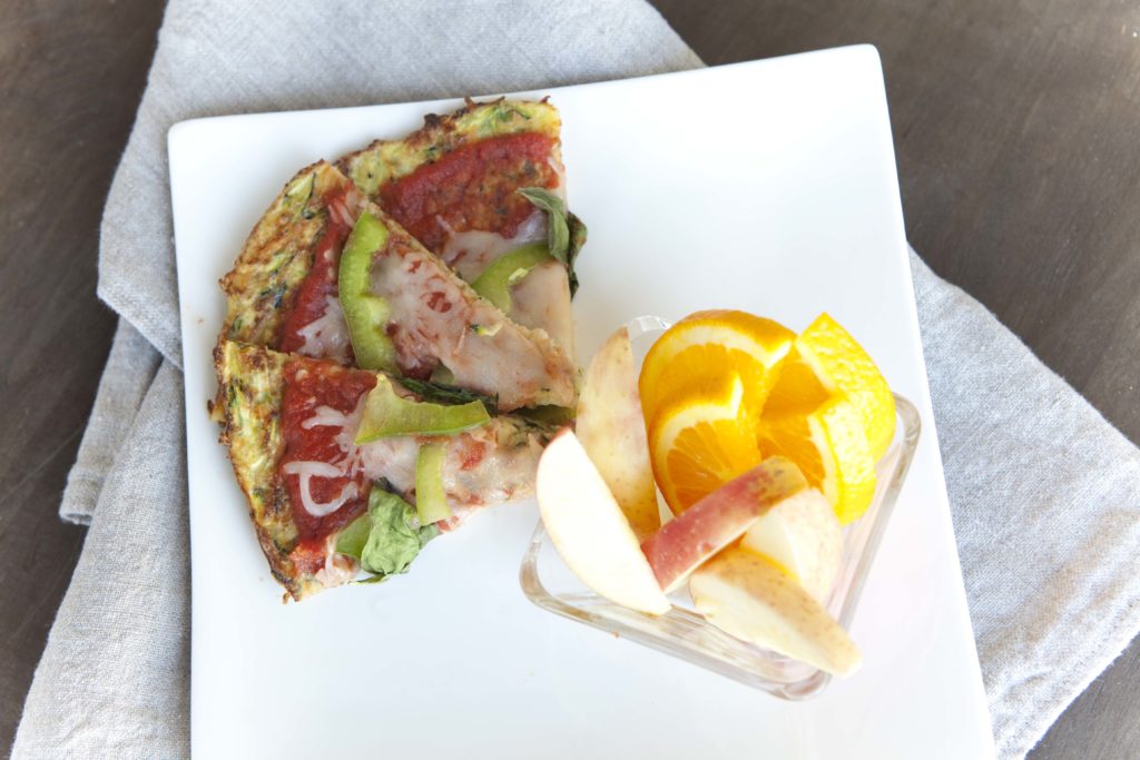 Zucchini Crust PIzza