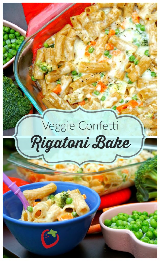 Veggie Confetti Rigatoni Bake | Healthy Ideas for Kids
