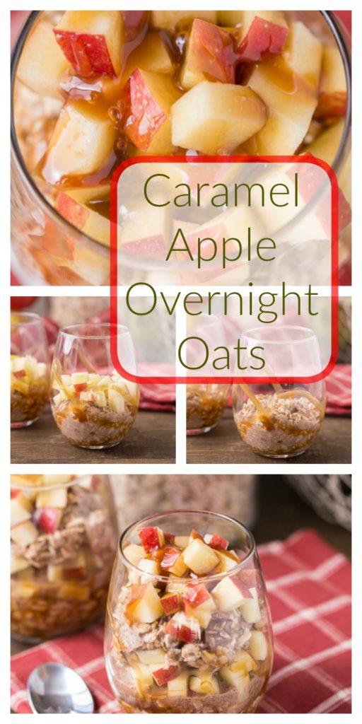 Caramel Apple Overnight Oats