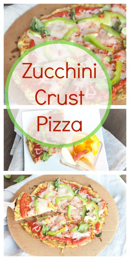 Zucchini Crust Pizza