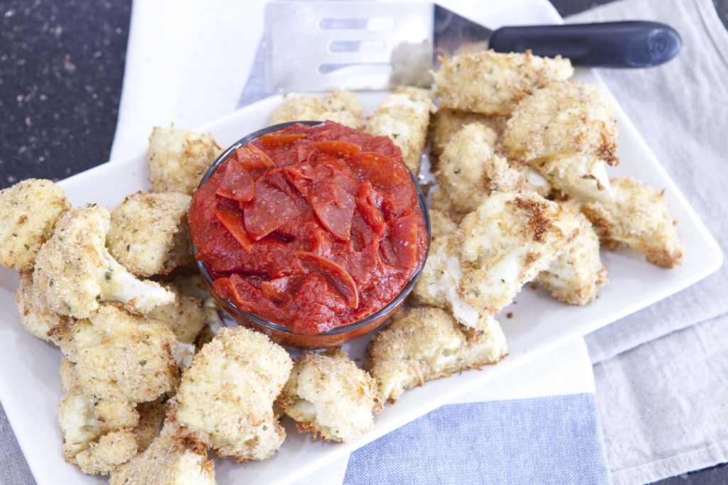 breaded cauliflower recipe with dipping sauce