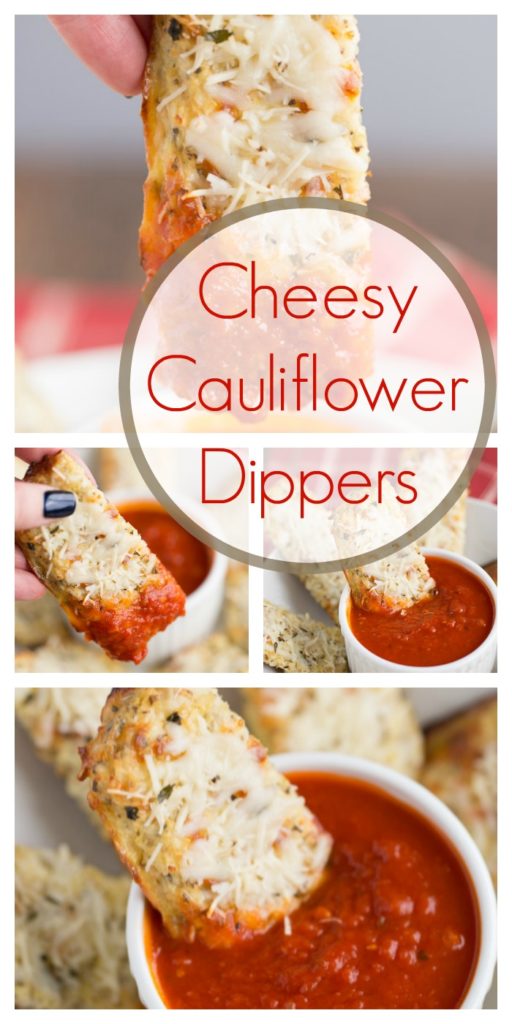 Cheesy Cauliflower Dippers