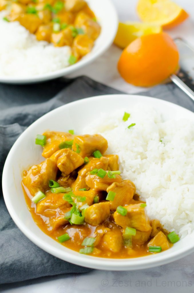 Instant Pot Orange Chicken Healthy Dinner Ideas