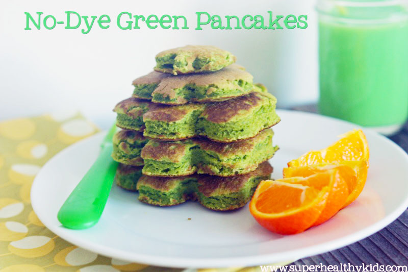 No-Dye Green Pancakes for St. Patrick's Day Fun Food No-Dye Green Pancakes for St. Patrick's Day Fun Food, 20 Fun and Healthy Food Ideas to Celebrate St. Patrick's Day