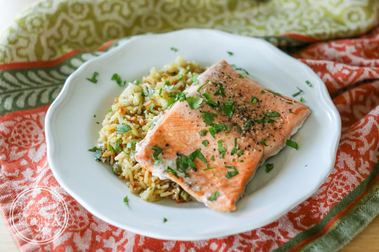 Pressure Cooker Salmon and Rice Pilaf Dinner Ideas